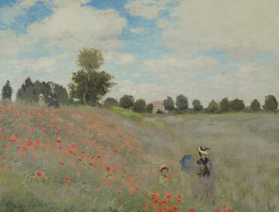 Wilde Mohnblumen, nahe Argenteuil von Claude Monet